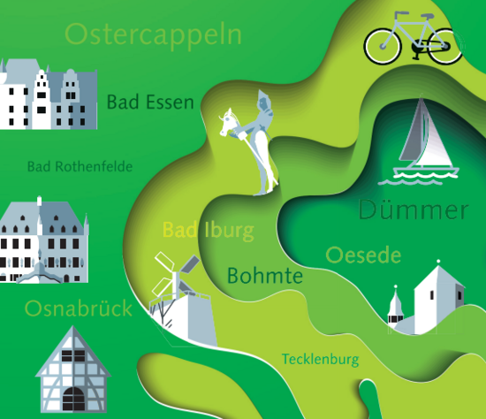 Die neue Beklebung des FreizeitBusses mit den Zielorten und den Highlights